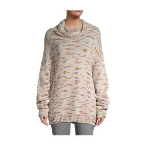 Avantlook NWT Tan/Grey/Rust HICK Turtleneck Sweater, Size Medium